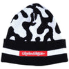 Tuque Flow Camo Noir/Blanc de face