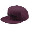 Casquette à Visière Plate Signature Troy Lee Designs bordeaux