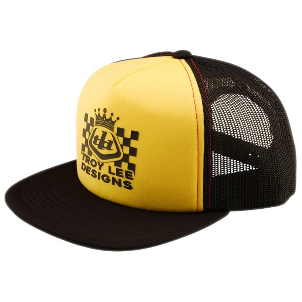 Casquette Trucker Snapback Friday Night Noir/Or de face