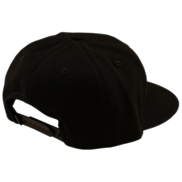 Casquette à Visière Plate Handlebar Noir de dos