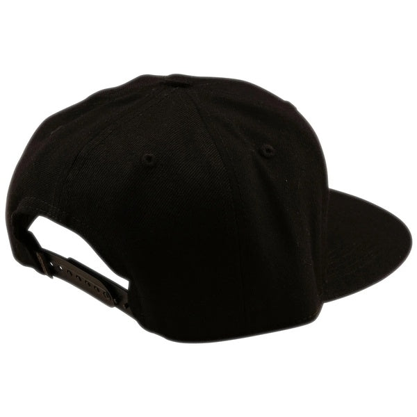 Casquette à Visière Plate Happy Dayz Noir de dos