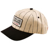 Casquette Snapback Curved Medieval Noir/Beige de face