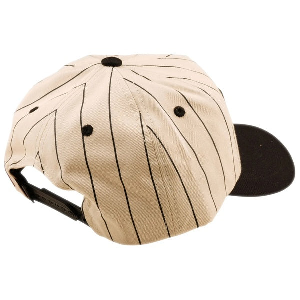 Casquette Snapback Curved Medieval Noir/Beige de dos