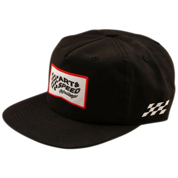 Casquette Snapback Unstructured Winners Noir de face