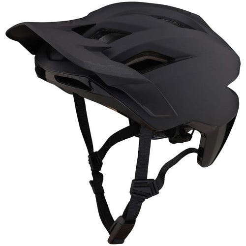 Casque Ouvert de Vélo Flowline SE Stealth MIPS Noir incliné de face