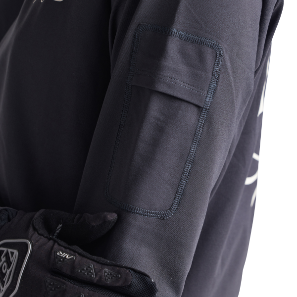 Chandail de Vélo TLD Ruckus Bolt Gris Poche