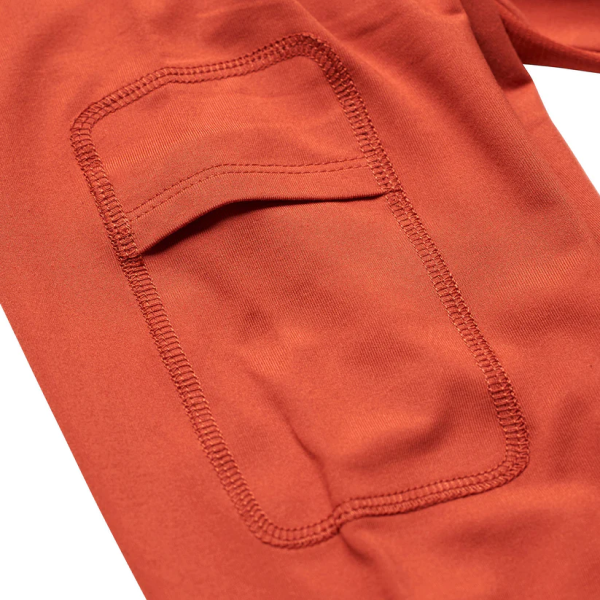 Chandail de Vélo Ruckus Create To Destroy Orange Brique Poche