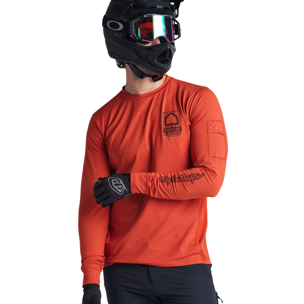 Chandail de Vélo Ruckus Create To Destroy Orange Brique Modèle