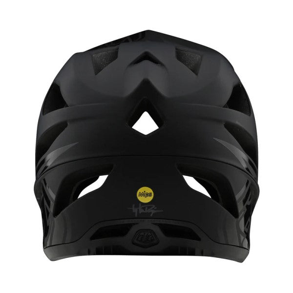Casque Intégral de Vélo Stage Midnight Mips/troylee/noir mat arrière