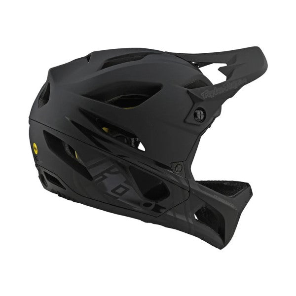 Casque Intégral de Vélo Stage Midnight Mips/troylee/noir mat de droite