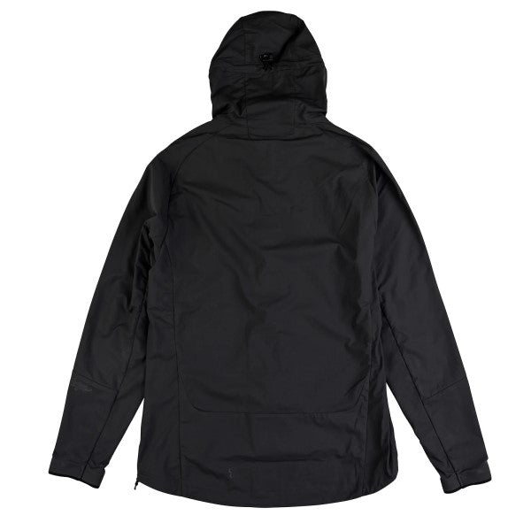 Veste de Vélo Coup-vent Drift Mono Carbon Noir, Dos