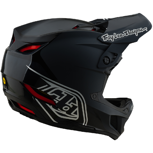 Casque de Motocross D4 Polyacrylite Shadow