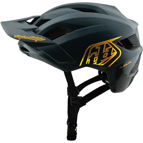 Casque Ouvert de Vélo Flowline Point MIPS Gris/Jaune de droite