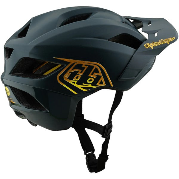 Casque Ouvert de Vélo Flowline Point MIPS Gris/Jaune de gauche