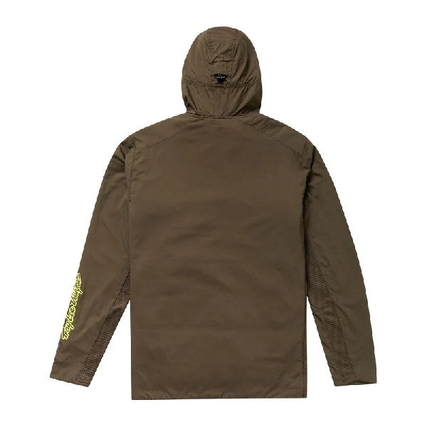 Veste de Vélo Mathis Mono Brun, Dos