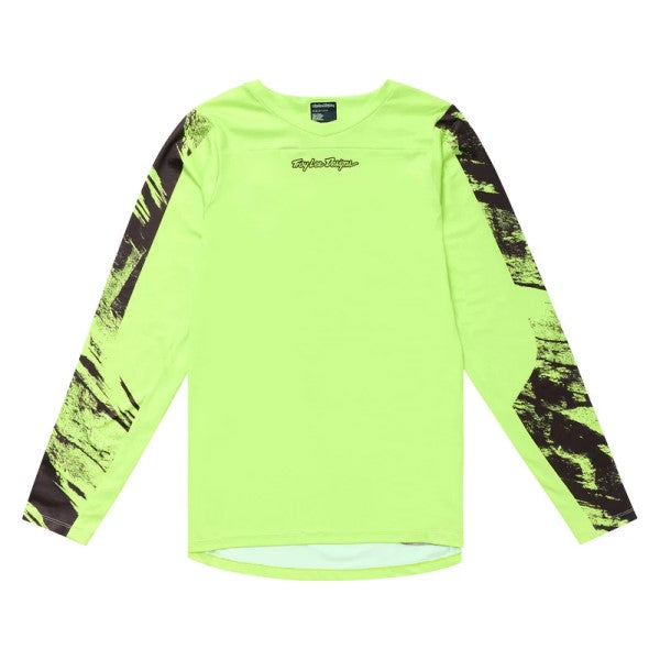 Maillot de vélo Skyline Chill Rockslide/Troy lee/haute visibilité de face