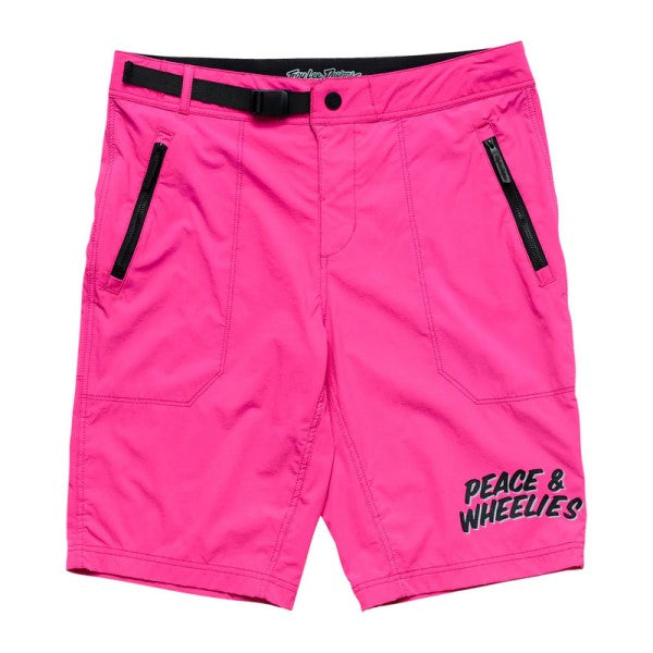 Short de Vélo Skyline Trail Shell Washed Out/troylee/rose de face