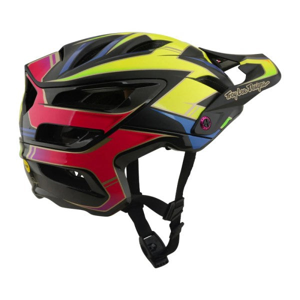 Casque Ouvert de Vélo A3 Electra/troylee/noir rouge de droite