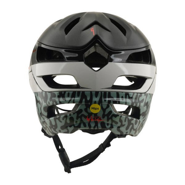 Casque Ouvert de Vélo A3 Halo Pumice/troylee/noir camo arriere