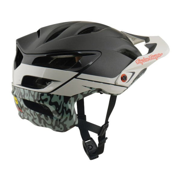 Casque Ouvert de Vélo A3 Halo Pumice/troylee/noir camo de gauche