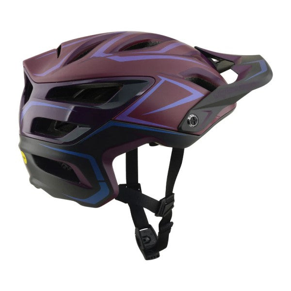 Casque Ouvert de Vélo A3 Pin/troylee/brun foncé de droite