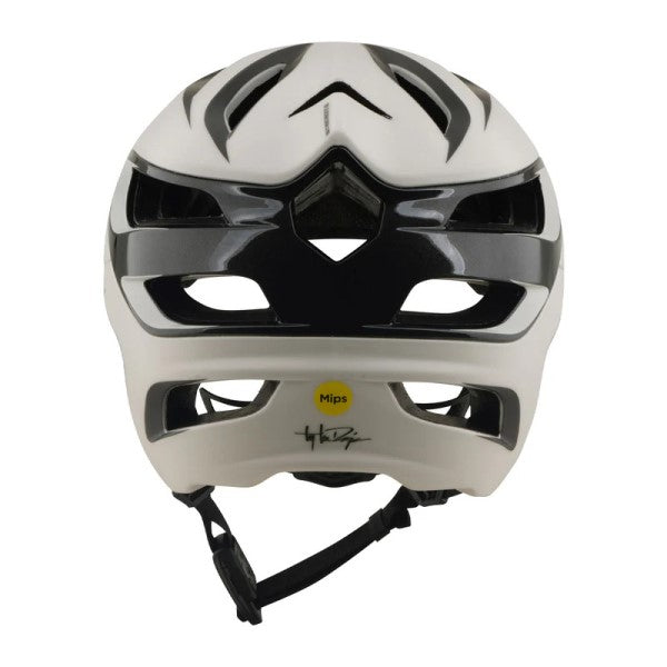Casque Ouvert de Vélo A3 Uno Pumice/troylee/blanc noir arriere