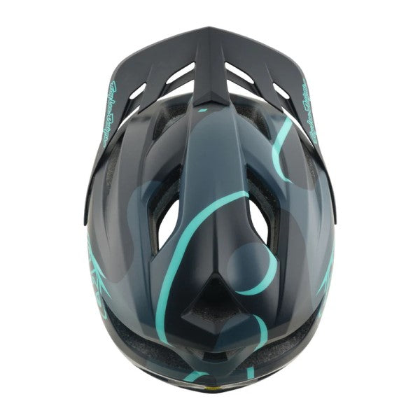 Casque Ouvert de Vélo Flowline SE Badge Carbon MIPS/Troylee/turquoise 