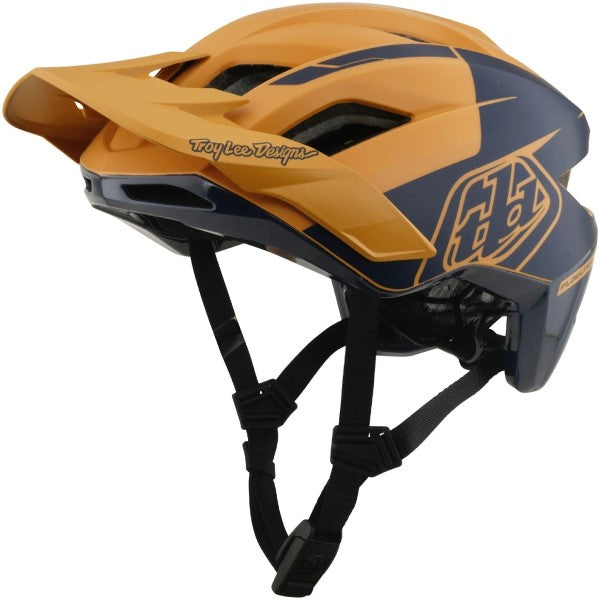 Casque Ouvert de Vélo Flowline SE Hydro MIPS Jaune/Noir incliné de droite
