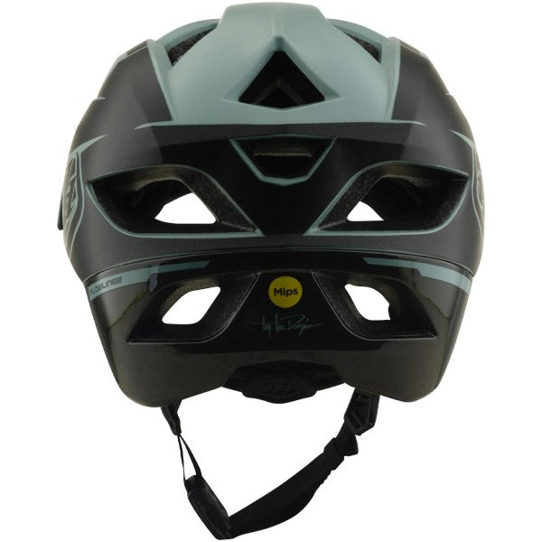 Casque Ouvert de Vélo Flowline SE Hydro MIPS Vert/Noir de dos