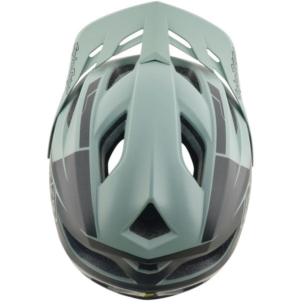 Casque Ouvert de Vélo Flowline SE Hydro MIPS Vert/Noir au-dessus