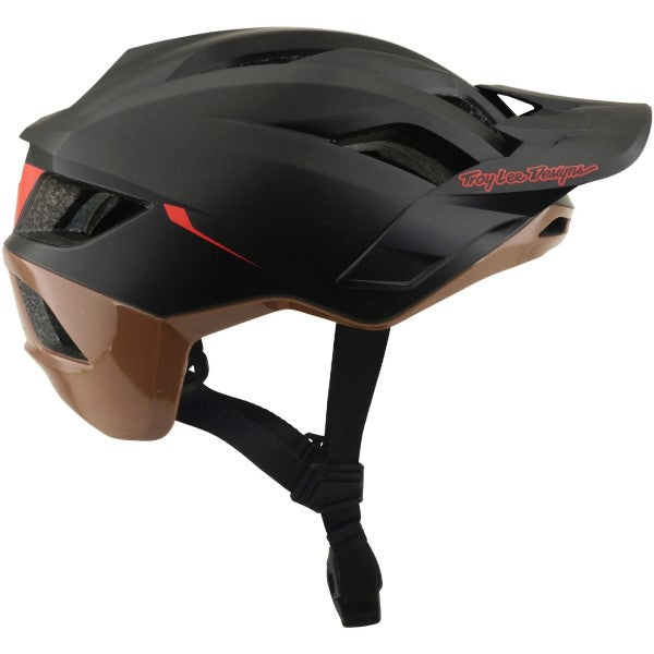 Casque Ouvert de Vélo Flowline SE Stacks MIPS Noir/Brun de gauche