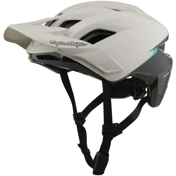 Casque Ouvert de Vélo Flowline SE Stacks MIPS Bleu/Blanc incliné de face à droite