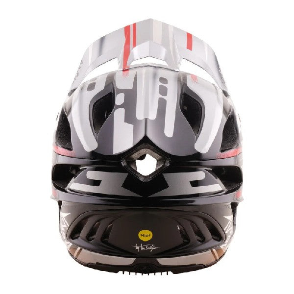 Casque Ouvert de Vélo Stage Stunt Circuit Noir, Dos