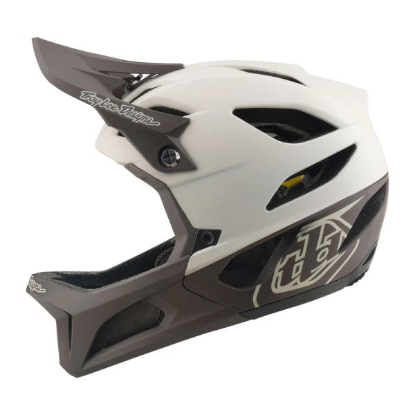 Casque Intégral de Vélo Drone / Troylee/blanc noir de gauche