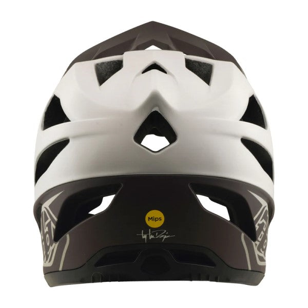 Casque Intégral de Vélo Drone / Troylee/ blanc noir arrière 