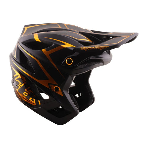 Casque Ouvert de Vélo Stage Stunt Pinstripe  Noir, côté droit
