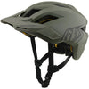 Casque Ouvert de Vélo Flowline Point MIPS Junior Kaki incliné de face à droite
