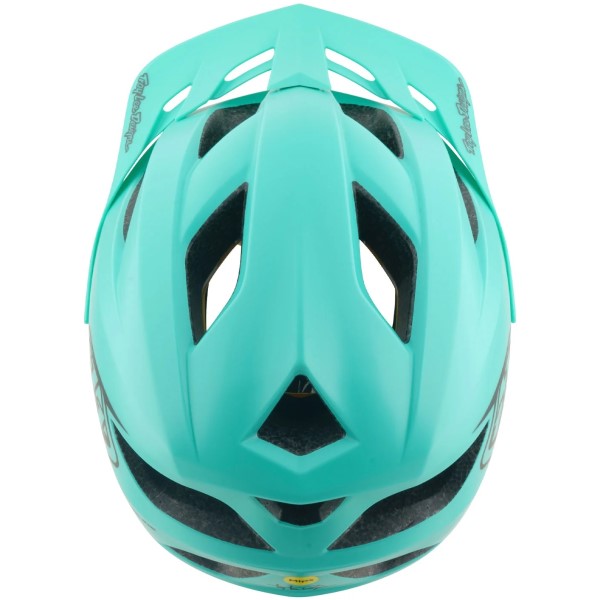 Casque Ouvert de Vélo Flowline Point MIPS Junior Turquoise au-dessus