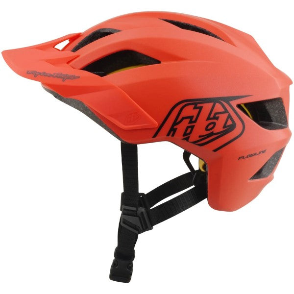 Casque Ouvert de Vélo Flowline Point MIPS Junior Corail de droite