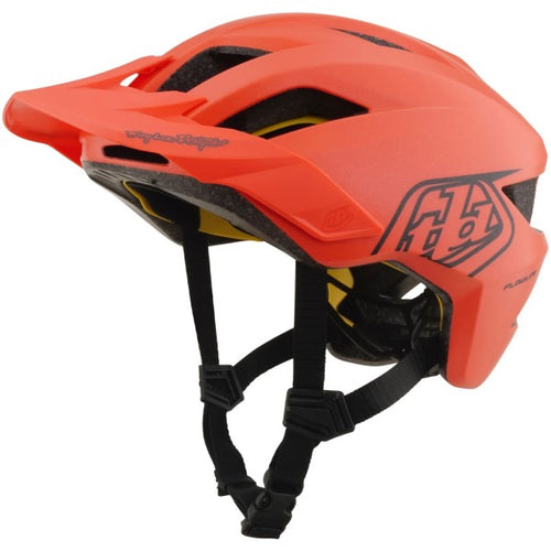 Casque Ouvert de Vélo Flowline Point MIPS Junior Corail incliné de face à droite