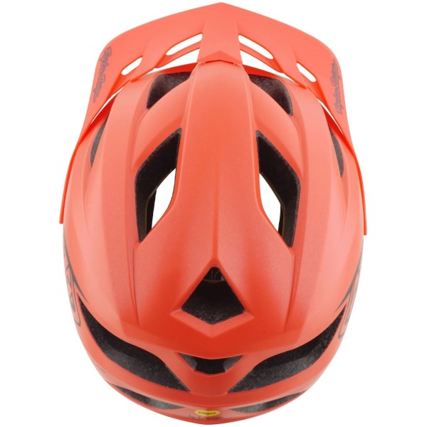 Casque Ouvert de Vélo Flowline Point MIPS Junior Corail au-dessus
