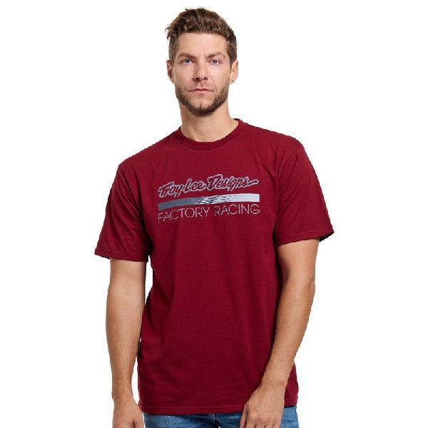 T-Shirt Factory Racing Bordeaux