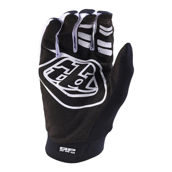 Gants de Motocross GP Pro Solid| Noir, le côté arrière 