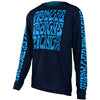 Chandail de Motocross GP Pro Air Manic Monday Junior Troy Lee Designs Bleu