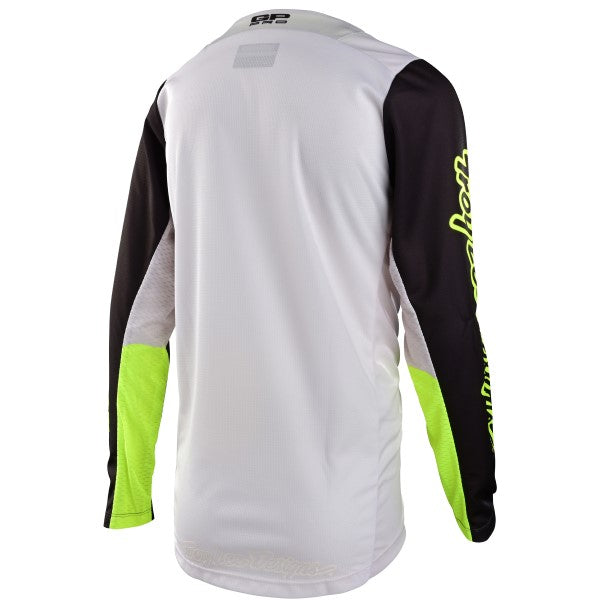 Chandail de Motocross GP Pro Boltz Junior Troy Lee Designs Blanc/Vert Dos