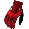 Gants de Motocross Ace Glove Reverb/ Rouge et noir, le côté face