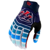 Gants de Motocross Ventilés Air Waves Junior Troy Lee Bleu