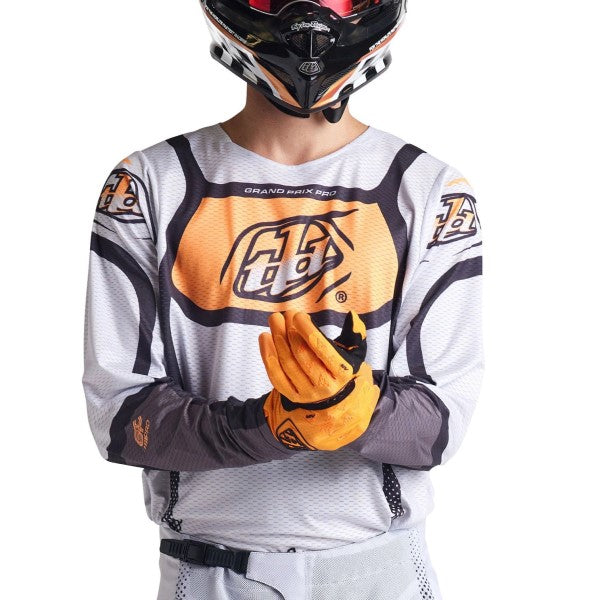 Chandail de Motocross GP Pro Air Bands \  Gris  et néo Orange, le côté face