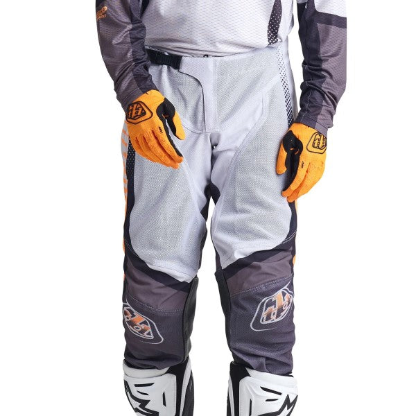 Pantalon de Motocross GP Pro Air Bands |Gris et orange, le côté face