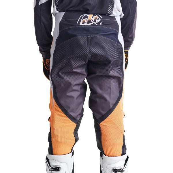 Pantalon de Motocross GP Pro Air Bands |Gris et orange, le côté arrière 